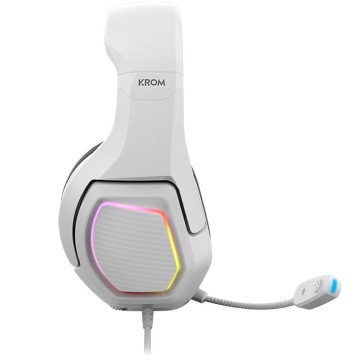 Krom Kopa Auriculares Gaming 7.1 Virtual Blanco